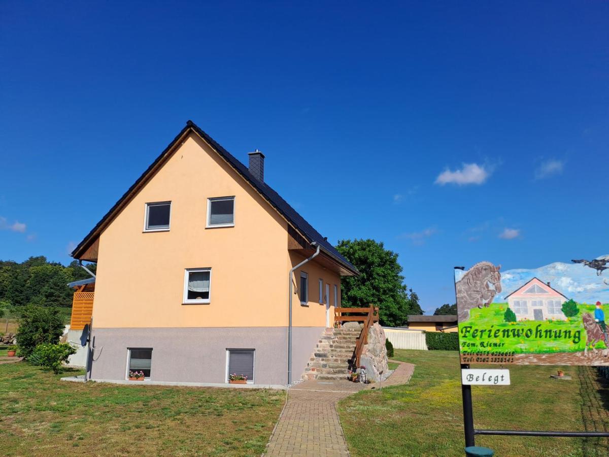 Ferienwohnung Riemer Garz  ภายนอก รูปภาพ